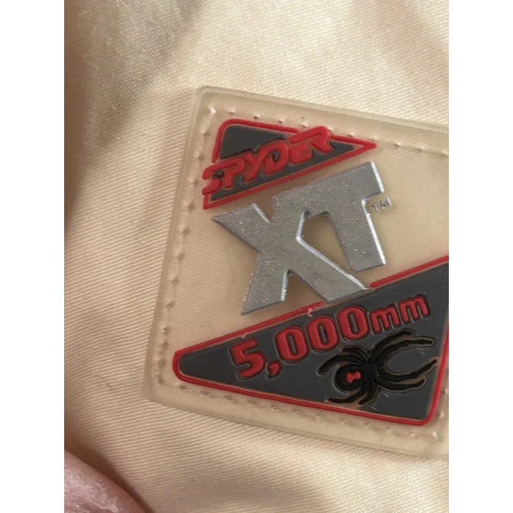 Spyder XT5000 Cream & Black Woman's Ski/Snowboarding Jacket Coat No Hat Size: 8 - Picture 8 of 16